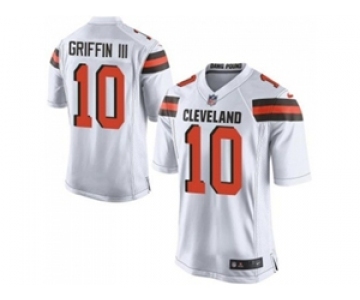 nike youth nfl jerseys cleveland browns #10 robert griffin iii white[nike][new style]