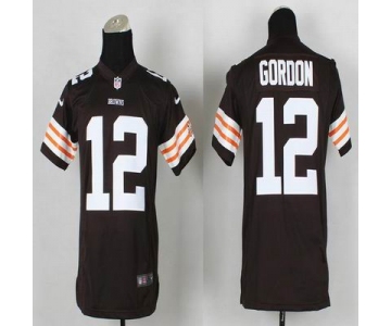 nike youth nfl jerseys cleveland browns #12 gordon brown[nike][gordon]