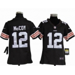 nike youth nfl jerseys cleveland browns #12 mccoy brown[nike]