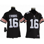 nike youth nfl jerseys cleveland browns #16 joshua cribbs brown[nike]