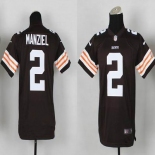 nike youth nfl jerseys cleveland browns #2 manziel brown[nike]