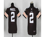 nike youth nfl jerseys cleveland browns #2 manziel brown[nike]