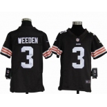 nike youth nfl jerseys cleveland browns #3 weeden brown[nike]