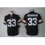 nike youth nfl jerseys cleveland browns #33 richardson brown[nike limited]