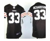 nike youth nfl jerseys cleveland browns #33 richardson brown[nike]