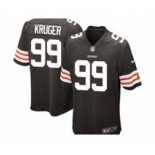 nike youth nfl jerseys cleveland browns #99 kruger brown[nike]