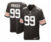 nike youth nfl jerseys cleveland browns #99 kruger brown[nike]