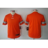 nike youth nfl jerseys cleveland browns blank orange[nike limited]