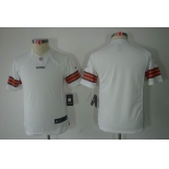 nike youth nfl jerseys cleveland browns blank white[nike limited]