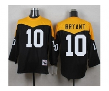 Mitchell And Ness 1967 Pittsburgh Steelers #10 Martavis Bryant Black Yelllow Throwback Mens Stitched NFL Jersey