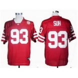 NCAA Nebraska Cornhuskers #93 Ndamukong Suh Red