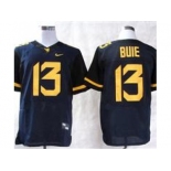 NCAA Virginia Mountaineers #13 Andrew Buie blue Jerseys(Elite)