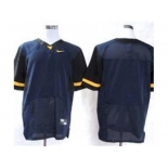 NCAA Virginia Mountaineers Blank Blue Jerseys(Elite)