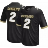 Retro Brand Men Colorado Buffaloes #2 Sanders  black jerseys