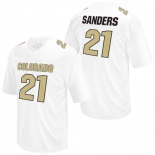 Retro Brand Men Colorado Buffaloes #21 Sanders White jerseys