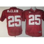 ncaa Alabama Crimson Tide #25 McClain Red