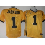 ncaa California Golden Bears #1 Jackson Yellow