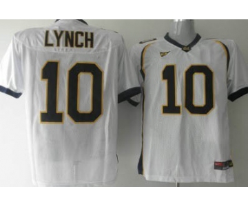 ncaa California Golden Bears #10 Lynch White