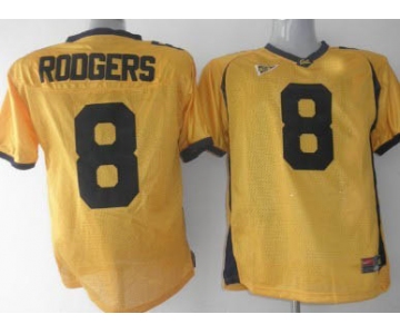 ncaa California Golden Bears #8 Rodgers Yellow