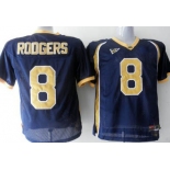 ncaa California Golden Bears #8 Rodgers blue