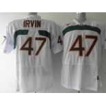 ncaa Miami Hurricanes #47 Irvin White