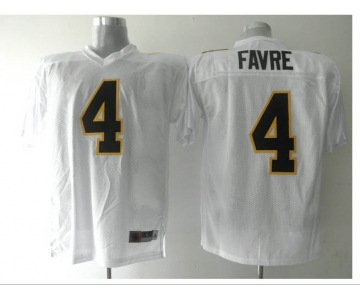 ncaa Southern Mississippi Golden Eagles #4 favre white