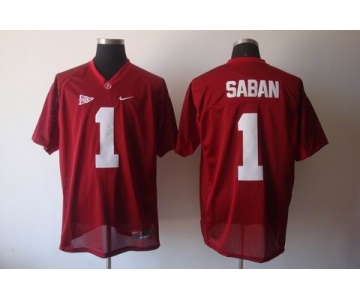 ncaa (alabama crimson) #1 saban red