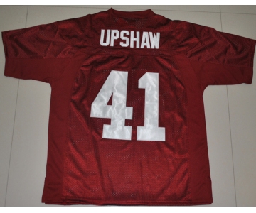 ncaa (alabama crimson) #41 courtney upshaw white