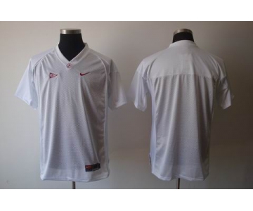 ncaa (alabama crimson) blank white