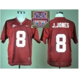 ncaa alabama crimson tide #8 j.jones red[2013 bcs]