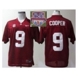 ncaa alabama crimson tide #9 cooper red [2013 bcs]