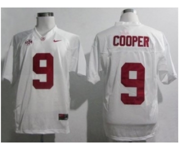 ncaa alabama crimson tide #9 cooper white