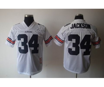 ncaa auburn tigers #34 jackson white