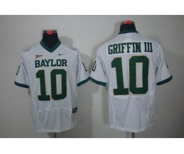 ncaa baylor bears #10 griffiniii white