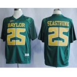 ncaa baylor bears #25 lache seastrunk green