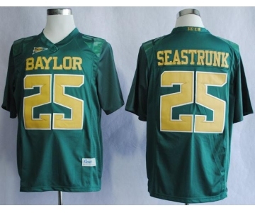 ncaa baylor bears #25 lache seastrunk green