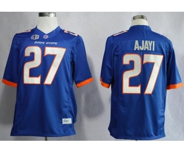 ncaa boise state broncos #27 ajayi blue