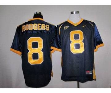 ncaa california golden bears #8 rodgers blue