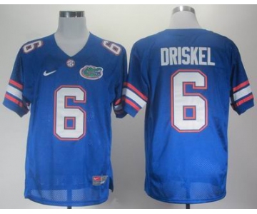 ncaa (florida gators)#6 driskel blue