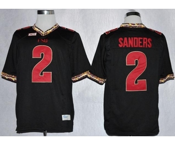 ncaa florida state seminoles #2 sanders black[fsu]