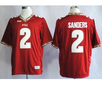 ncaa florida state seminoles #2 sanders red[fsu]