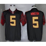 ncaa florida state seminoles #5 winston black[new]