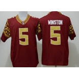 ncaa florida state seminoles #5 winston red[new]