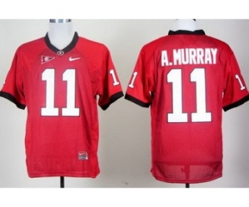 ncaa georgia bulldogs #11 aaron murray red