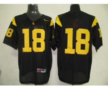 ncaa jerseys #18 black