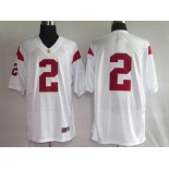 ncaa jerseys 2# white