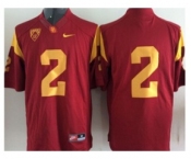 ncaa jerseys 2015 USC trojans #2 red