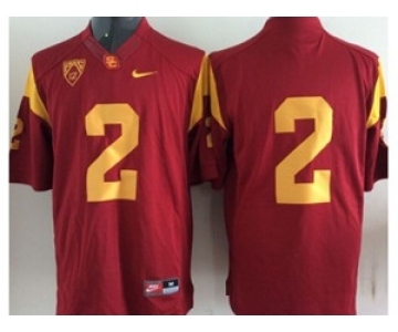 ncaa jerseys 2015 USC trojans #2 red