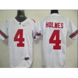 ncaa jerseys #4 holmes white