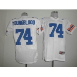 ncaa jerseys #74 Youngblood white